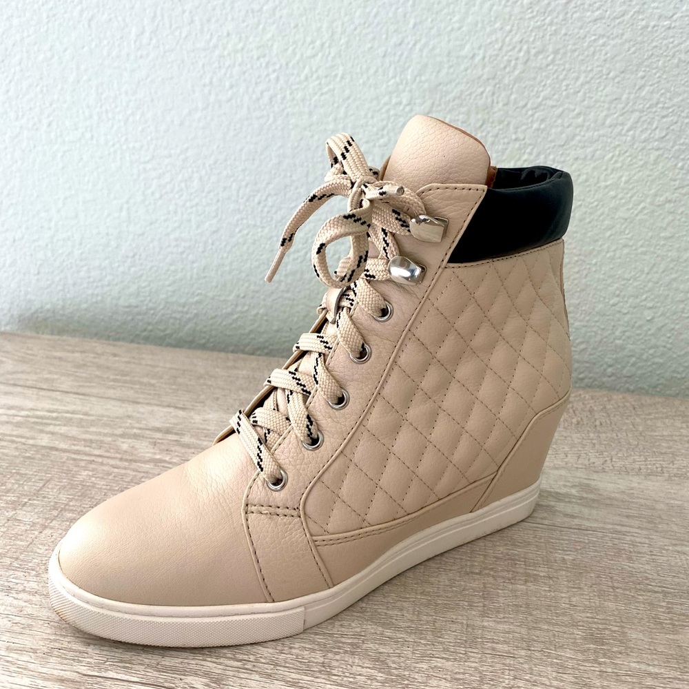 Wedge Platform Sneakers! Like New! 3” Wedge